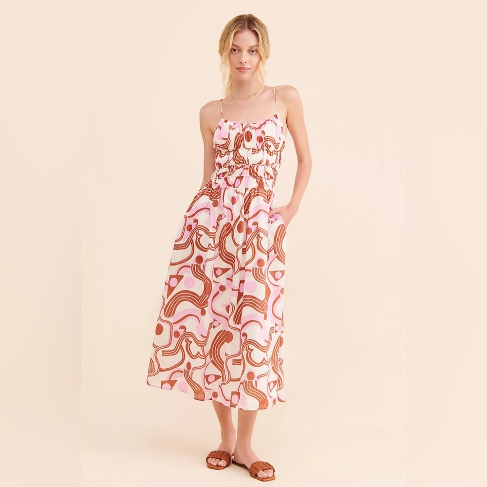 ASTR the Label Suzy Midi Dress